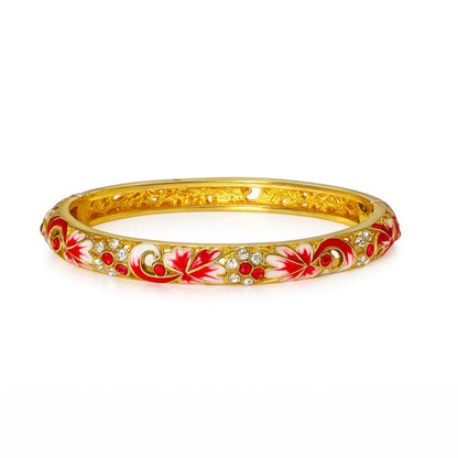 Red Ivy Bangle