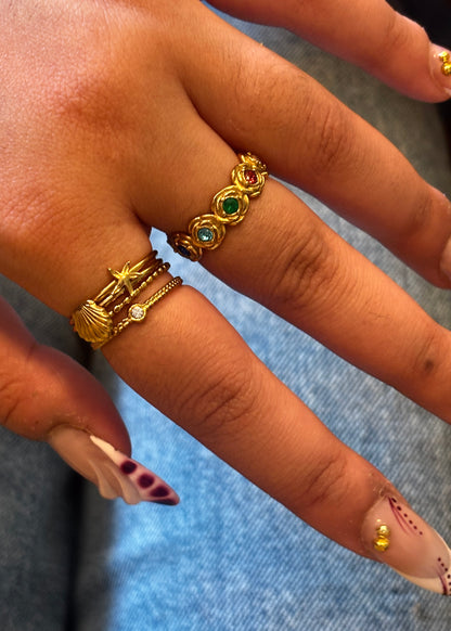 Star Ring Stack Set